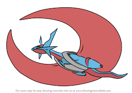 Follow along with our narrated step by step. Learn How To Draw Mega Salamence From Pokemon Pokemon Step By Step Drawing Tutorials