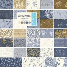 Blackbird Designs Blueberry Crumb Cake 10 Layer Cake Fabric Squares Moda Ebay Blackbird Designs Moda Fabric Collections Layer Cake Fabric