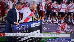 The prize pool was donated by the community. River Vencio A Central Cordoba Y Es Campeon De La Copa Argentina Catamarca Actual