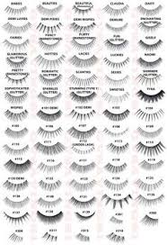 Complete Ardell Lash Styles Chart Anyone Try The Half Sets