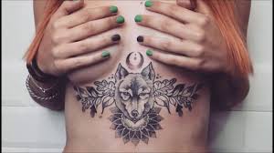This is especially for female tattoos and for those females who are looking to have the perfect tattoo in a perfect place. 100 Underboob Sternum Tattoos For Women 2019 Youtube