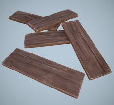 Stylized Wooden Planks 3d Model 3d Model Wooden Planks Wooden Plank