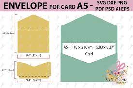 Envelope Template Printable Envelope Envelope Pdf Diy Etsy Envelope Template Printable Envelope Template Printable Envelope