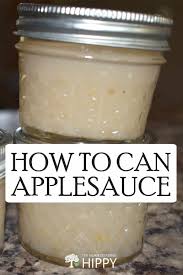 Cover with boiling syrup, leaving 1/2 headspace. How To Can Applesauce The Homesteading Hippy