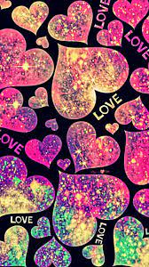 Neon Love Galaxy Wallpaper Androidwallpaper Iphonewallpaper Wallpaper Galaxy Sparkle Glitte Pink Glitter Wallpaper Glitter Wallpaper Phone Wallpaper Pink
