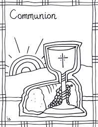 Easy and free to print bread coloring pages for children. Communion Art Bread And Wine Color Grayscale And Line Stushie Art