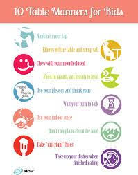 Table Manners Quotes Google Search Manners For Kids Teaching Kids Manners Table Manners