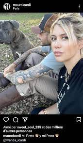 Mauro icardi ha sposato la showgirl wanda nara il 27 maggio 2014, dopo che quest'ultima aveva divorziato dal suo ex compagno di squadra, ai tempi della. Befoot On Twitter Mauro Icardi Sur Instagram Mon Chien Et Ma Chienne