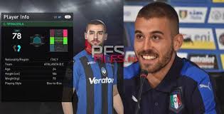 All structured data from the file and property namespaces is available under the creative commons cc0 license; Pes 2018 Spinazzola By Ghufran Patchi I Mody