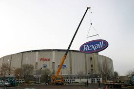 This area is north of the city's downtown. Throwback Thursday The Big Rexall Sign Skyriseedmonton