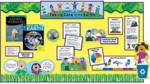 Go Green Bulletin Board Ideas Class Decoration Bulletin