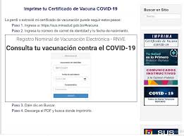 Desde aquí podrás consultar y descargar tu certificado de vacunación, test o recuperación contra la . Ministerio De Salud Y Deportes De Bolivia Conoce Los Pasos Para Obtener Tu Carnet De Vacunacion Covid 19 En Caso De Perdida