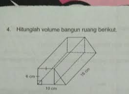 Tentukan volume gabungan dari bangun berikut. Tentukan Volume Bangun Ruang Berikut Angkoo