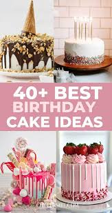 Simple homemade birthday cake, littlelifeofmine.com. 40 Awesome Unique Birthday Cake Ideas That Look Amazing 40th Birthday Cakes 40th Birthday Cake For Women Homemade Birthday Cakes