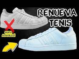 Renueva Tus Tenis Blancos Adidas Superstar Quedan Como Nuevos Youtube En 2021 Tenis Blancos Adidas Tenis Blancos Como Blanquear Tenis