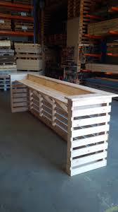 Pallet Bar Unit Custom Made With Quality Dressed Timber Comes With A Sold Top And A Shelf Behind The Bar Fo Pallet Bar Diy Pallet Bar Pallet Furniture Outdoor