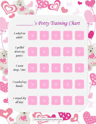 potty training charts for boys and girls 39 printable