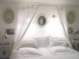 L164.5 x p95.5 x h13.5 cm. French Linen Chalkpaint Ciel De Lit Lit Baldaquin Rideaux De Lit