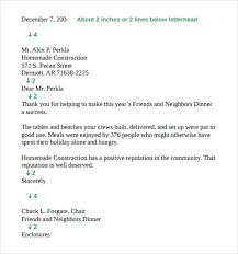 Free 8 Standard Business Letter Formats In Pdf Ms Word
