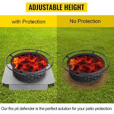 Maybe you would like to learn more about one of these? Vevor Fire Pit Heat Shield Fire Pit Heat Deflector 20 High Temp Deck Vevor Us