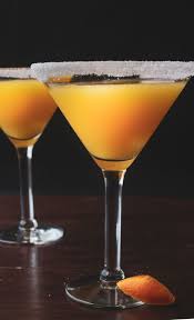 Orange Martini Recipe In 2020 Orange Martini Recipes Coconut Rum Orange Cocktails