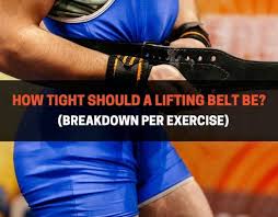 How Tight Should A Weightlifting Belt Be: A Detailed Guide