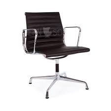 eames management chair reproduction full leather with glides eames management chair office chair modern office chair