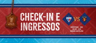 Fortaleza x Sport: check-in e ingressos a partir de R$ 15 pela semifinal da Copa do Nordeste