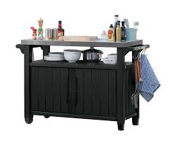 Keter Unity Xl Bbq Trolley Entertainment Unit Catch Com Au Grill Table Entertainment Storage Table Storage