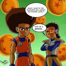 He is huey freeman's younger brother and robert freeman's youngest grandson. Dbz Boondocks Crossover The Boondocks Know Your Meme