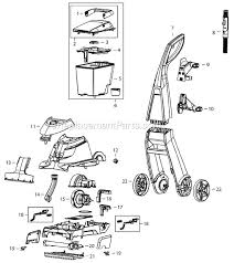 Bissell Deep Clean Essential Complete Parts Bissell Deep Clean Essential 8852 Ereplacementparts Com