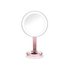 Babyliss Rose Gold Illuminated Led Beauty Mirror Make Up Superdrug Vanity lighted hollywood makeup mirror with lights dimmer stage.