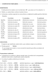 • nomenclatura stock • nomenclatura iupac • nomenclatura tradicional. Formulacion Y Nomenclatura De Quimica Inorganica Pdf Free Download