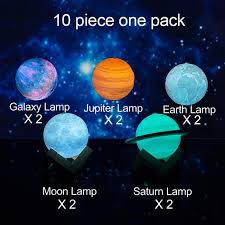 Lamp Planetary Lights Galaxy Night Light Arts Arch