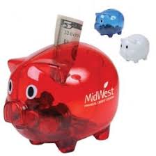 Comes in many designs that your kid is sure to love. Promotional Piggy Banks Personalized Coin Banks Bank Giveaways