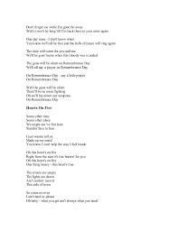 Brayan Adams Song Lyrics