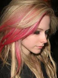 Avril Lavigne Hairstyle Hair Styles Pink Hair