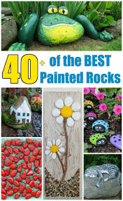Over 40 Of The Best Rock Painting Ideas Painted Rocks Kids Rock Painting Tutorial Painted Rocks