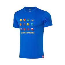 Li-Ning T-Shirt AHSQ107-3 blue | Tabletennis11.com (TT11)
