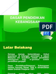 Dibentuk untuk memupuk perpaduan kaum. Dasar Pendidikan Kebangsaan 1961