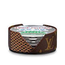 Maybe you would like to learn more about one of these? Coasters Monogram Home Louis Vuitton
