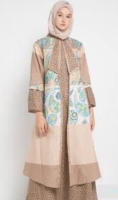 Tunik motif parang lengan pendek. 70 Contoh Model Baju Batik Wanita Terbaru 2020