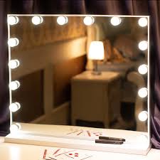 Hollywood Led Bulb Mirror Princess Mirror Beauty Mirror Vanity Light 3 Color Makeup Mirror Adjustable Touch Screen Mirror Vanity Lights Aliexpress