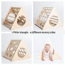 Transformable Climbing Triangle Step Triangle Climbing Etsy Montessori Furniture Toddler Climbing Montessori Playroom