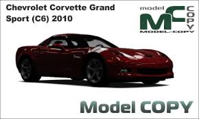 Chevrolet Corvette Grand Sport C6 2010 3d Model Chevrolet Corvette Modello 3d Corvette