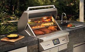 Twin Eagles 36 Wood Fired Pellet Smoker Grill Built In