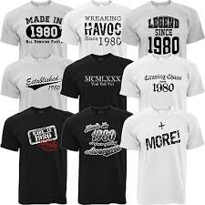 Happy birthday to hubby gift ideas for men my plot of. Mens Funny 40th Birthday T Shirt Gift Ideas For Him 1980 40 Rude Joke Tshirt Tee Ebay