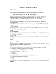 Maybe you would like to learn more about one of these? Paugeran Tembang Macapat