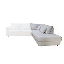 Le confortable canapé d'angle assiste nos chaleureux et conviviaux échanges. Canape D Angle 5 Places En Tissu Beige Partie Droite Baltimore Canapes D Angle Interior S