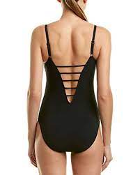 Profile By Gottex Women S Deep V Neck One Piece Swimsuit Women Gottex Profile Deep Profile By Gottex Gottex Swimsuits